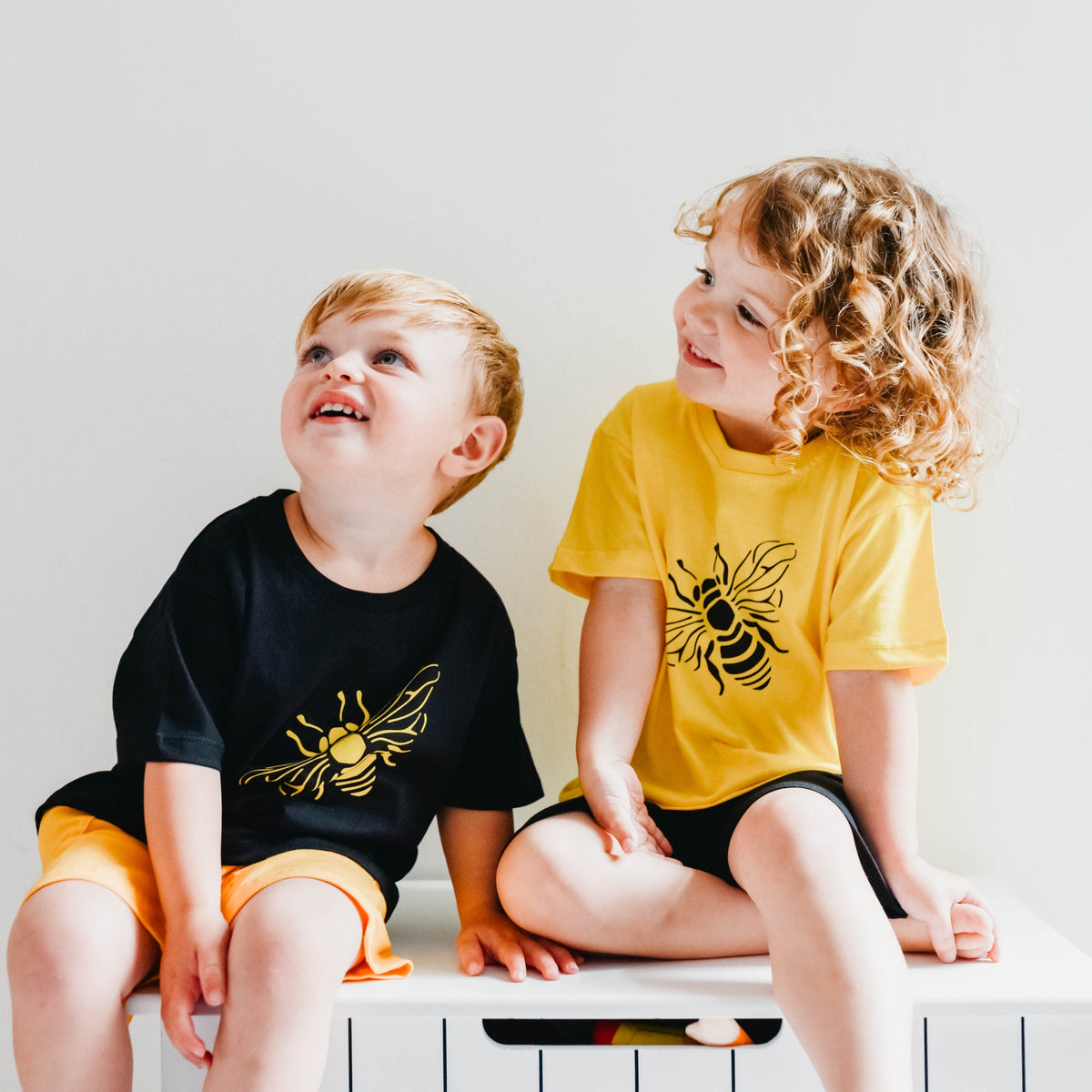 Kids Yellow Tops & T-Shirts.