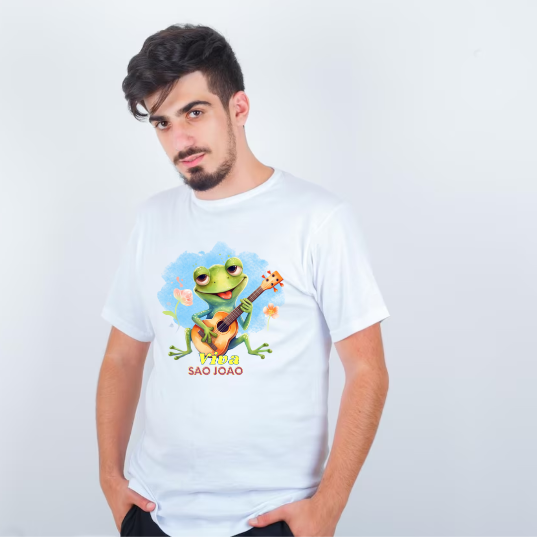 Sao João Froggy T-Shirt for Boys and Girls