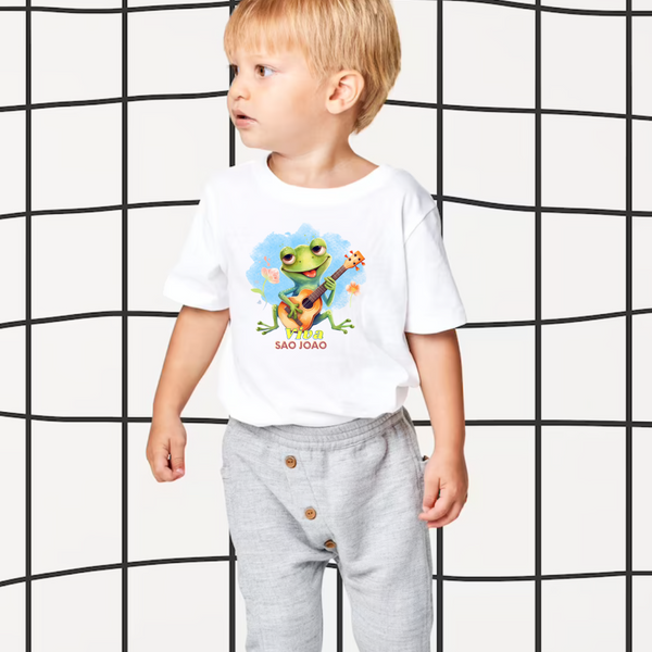 Sao João Froggy T-Shirt for Boys and Girls