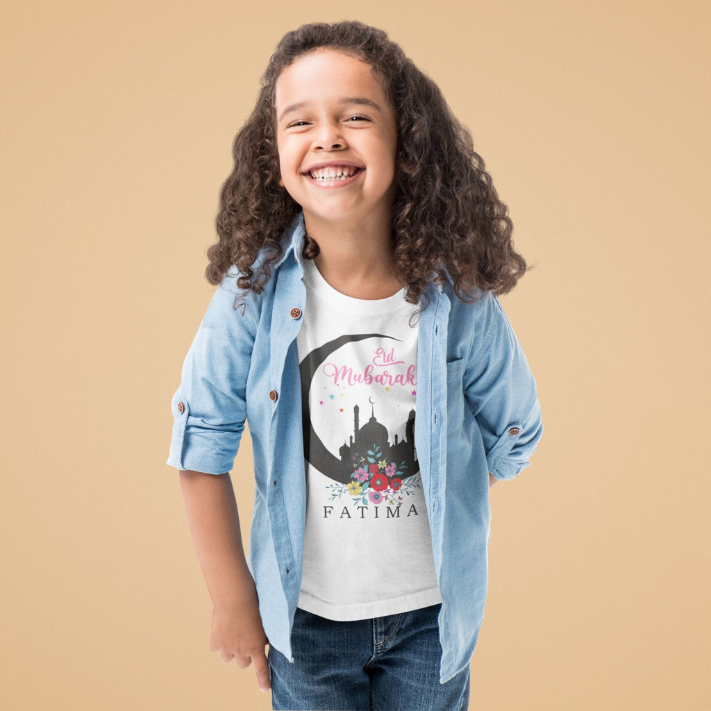 Personalised Girls Eid TShirt – The Dandies Clothing