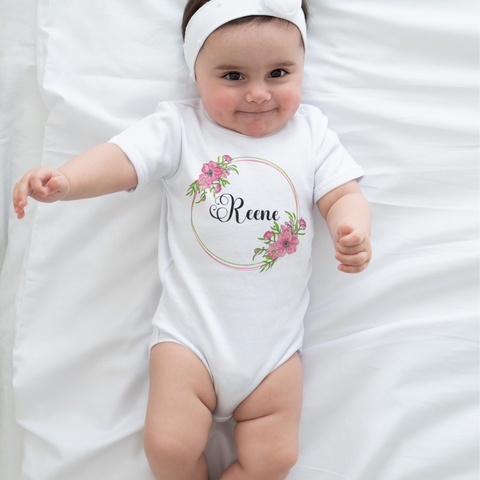 Personalised Baby Girl Outfit