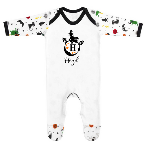 Halloween Personalised Babygrow